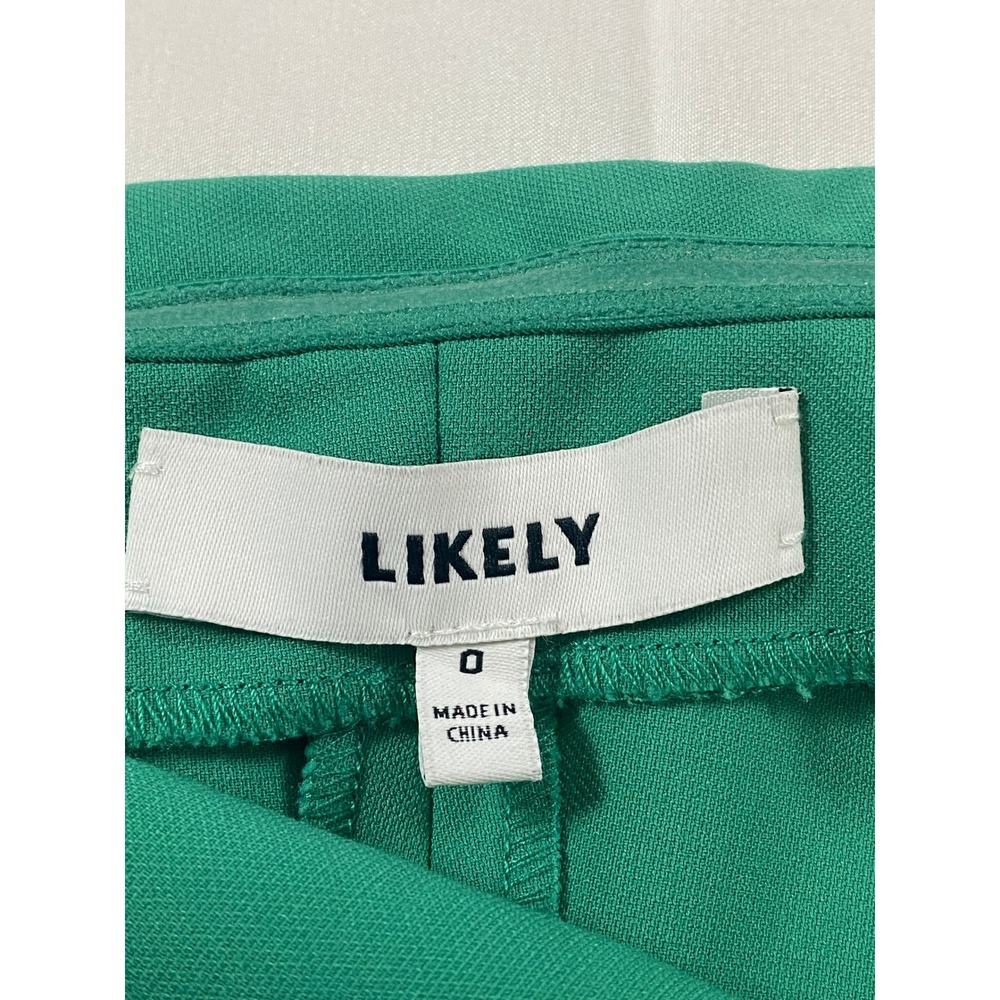 Likely Driggs Revolve Strapless Mini Dress Emerald Green Popover Cocktail Size 0 - Picture 5 of 13